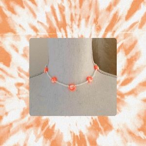 Y2K 90’s vibes handmade yin yang 14.5” necklace choker